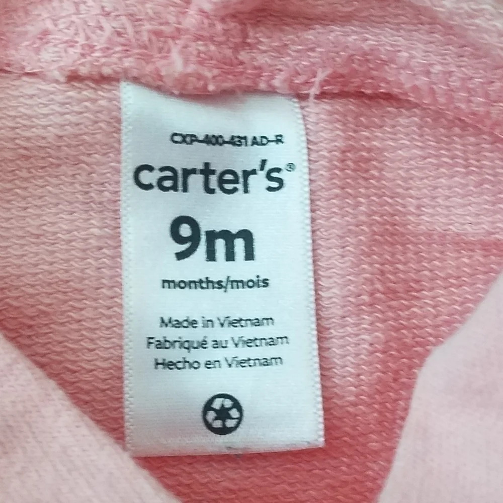 Carters hoodie ruffle